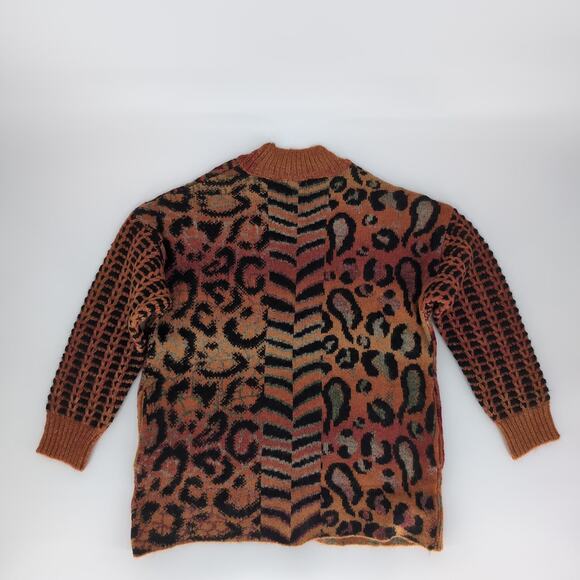 Desigual Arezzo Chunky Oversized Open Cardigan Sweater w Pockets - Size XS - NWT - Picture 14 of 15